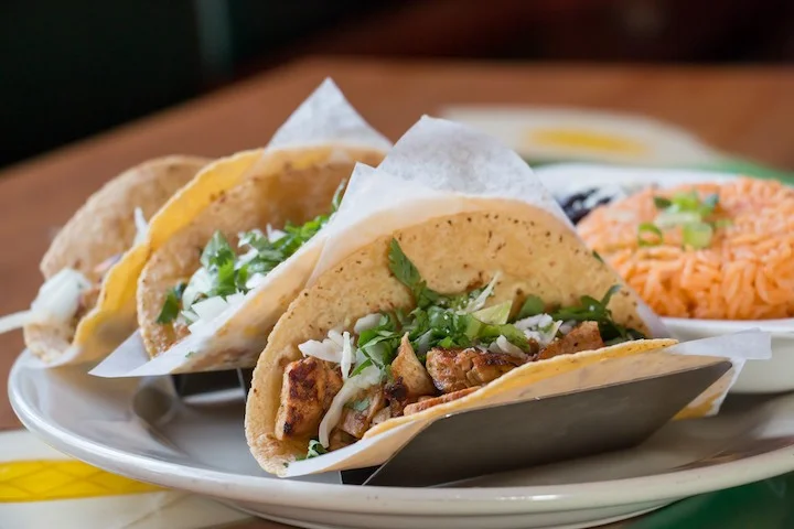 Chicken tacos
